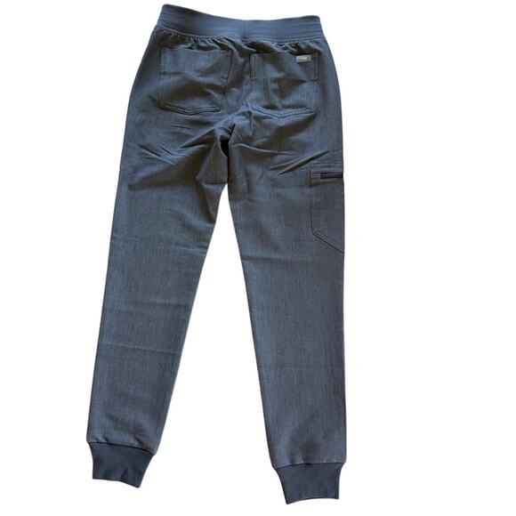 NWT FIGS gray w green drawstring Zamora joggers scrub pants sz XXS nurse medical - Picture 8 of 9